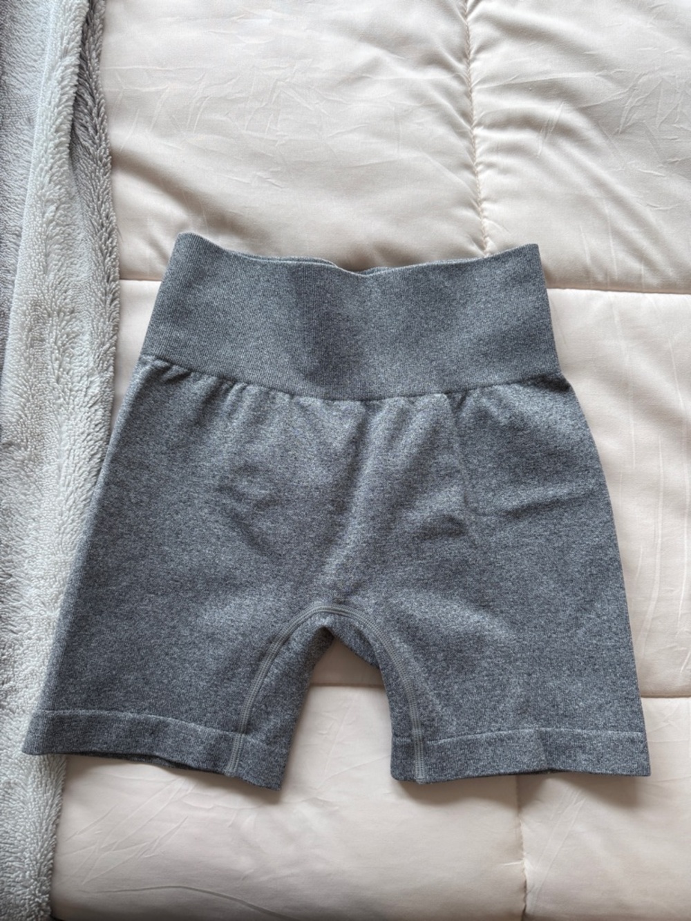 Women’s Gray Biker Shorts